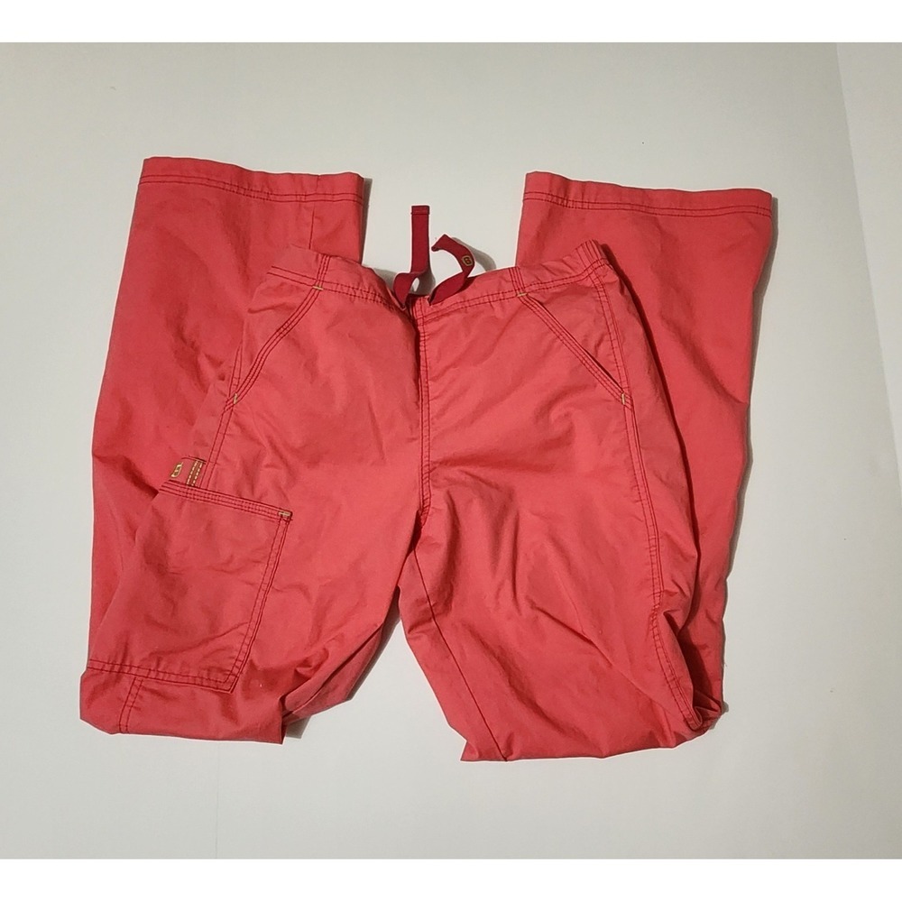 Spread Good Cheer‎ Pink Scrub Pants Size XS Petite